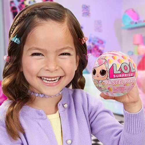 LOL Surprise Pastel Party Collection Limited-Edition Doll with 6+ Surprises to UNbox Including Hops Tot with Matching Easter Fashions and Accessories – Great Gift for Kids Ages 4+