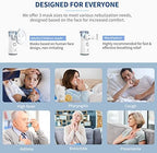 Portable Nebulizer - Nebulizer for Adults and Kids, Nebulizer Machine for Adults and Kids with 3 Modes, Nebulizer Mouthpiece ＆ Mask Accessories for Home and Travel Use APOWUS.