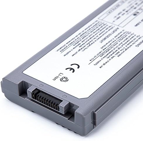 New Laptop Battery 9cell Replacement for Panasonic Toughbook Cf-30 Cf-31 Cf-53 CF-VZSU46 CF-VZSU46S CF-VZSU46U CF-VZSU46R CF-VZSU46AU CF-VZSU71U CF-VZSU72U 10.65V 8.55Ah