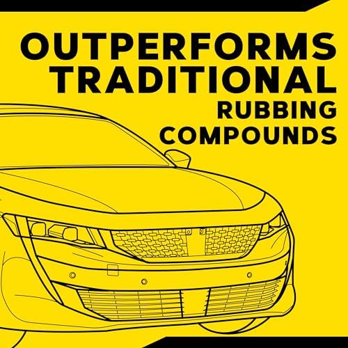 Meguiar's Ultimate Compound - Pro-Grade Car Scratch Remover, Paint Correction Compound that Removes Defects While Adding Gloss and Shine, Single Stage and Clear Coat Scratch Remove, 15.2 Oz