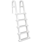 UPHYB Pool Ladder, 5-Step Pool Stairs with Double Handrails and Non-Slip Steps for 47“-54” Above Ground and In-Ground Pools, White