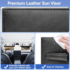 Polarized Sun Visor Extender for Car Anti-glare Sunvisor Extension Shade Attachment for Glare, Sunshade Blocker for Short People/Driver & Passenger Side, Automotive Windshield Auto Accessories