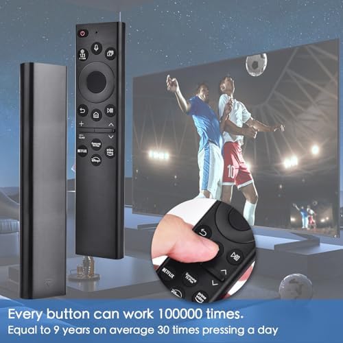 Replacement for Samsung Smart TV Remote,Voice Control Compatible with 2022 BN59-01385B(Solar Version),for Most 2018 to 2022 Smasung Crystal UHD QLED The Frame QLED 4K 8K Smart TVs