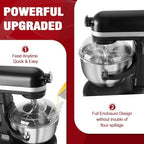 Pouring Shield for KitchenAid 6-7 Qt Bowl Lift Mixer,Fit for Stainless Steel Bowls (Only),Food Grade Pouring Shield Mixers Bowl Cover Splash Guard for Kitchen aid Accessories and Attachments,Upgraded