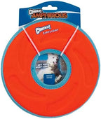 ChuckIt! Zipflight Flyer Dog Frisbee & Dog Toy that Floats; Gentle On Dog's Teeth and Gums; Medium