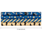 RUSPEPA Kraft Wrapping Paper Rolls - Mini Roll - 17 inches x 10 feet per Roll, Total of 4 Rolls (Graduation-4 Rolls)