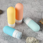 16 Pack Travel Bottles Set - TSA Approved Leak Proof Silicone Squeezable Containers for Toiletries, Conditioner, Shampoo, Lotion & Body Wash Accessories (16 pcs/White Pack)