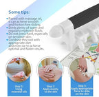 Fascia Massage Tool Myofascial Release Blaster Tools for Anti-Cellulite Skin Soothing Lymphatic Drainage Trigger Point Deep Tissue Neck,Shoulder,Lower Back,Psoas,Thighs,Butt & Full Body(Black)