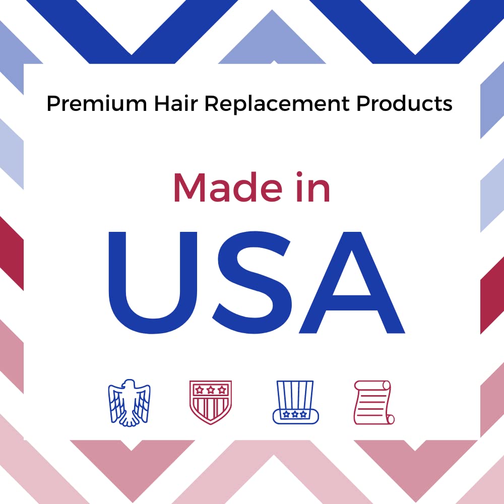 SUNSHINE TAPE Liberty Red Hairpiece Wig Tape | Made in USA |108 Strips | Double Sided Adhesive Tape for Toupee Lace Front Wig Strong Hold Waterproof Contours