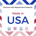 SUNSHINE TAPE Liberty Red Hairpiece Wig Tape | Made in USA |108 Strips | Double Sided Adhesive Tape for Toupee Lace Front Wig Strong Hold Waterproof Contours