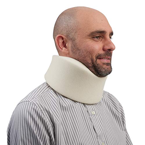 Universal Foam Cervical Collar, 3.5" Support Height, For Chronic Neck Pain or Following a Neck Injury, Provides Proprioceptive Feedback to Limit Head and Neck Motions that May Cause Pain