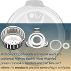 Replacement Parts for Instant Pot - 11 Piece Set for Sealing Ring, Steam Release Valve, Condensation Collector Cup - Accessories and Parts for Instant Pot Duo 5, 6 Qt IP-DUO50 IP-DUO60