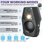 Superior Rodent Repeller, Electronic Ultrasonic Squirrel Mouse Repellent Plug in, Rat Repeller, Repel Rodents, Mice, Rats, Squirrels