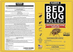 Harris HDE-8 Bed Bug Powder Diatomaceous Earth, 8oz, Yellow