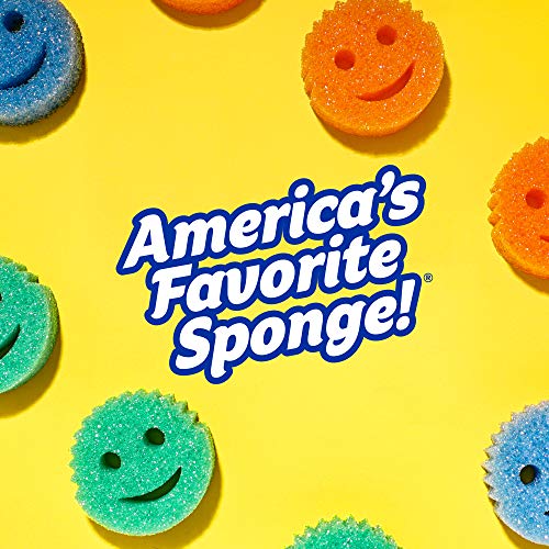Scrub Daddy Sponge - Summer Shapes - Non- Scratch Scrubbers for Dishes and Home - 3ct