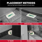 Max Catch 72 Pack Professional Strength - Mouse, Rat & Pest Glue Scented Sticky Trap for Rodents and Insects - Ready to Use Indoors - Non Toxic, No Mess, Easy Cleanup Mice Trap by Catchmaster