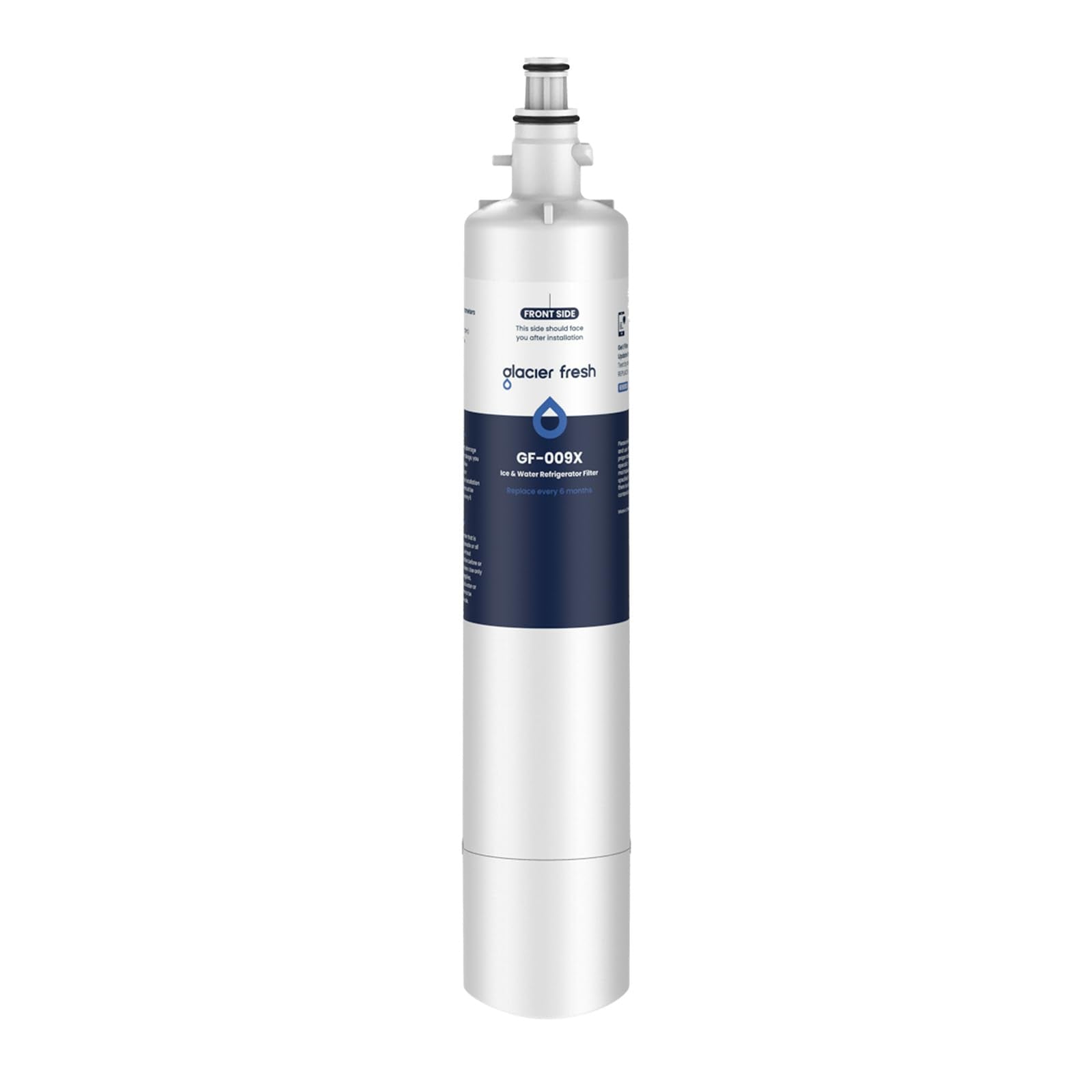 GLACIER FRESH RPWFE (with CHIP) Refrigerator Water Filter, Replacement for GE® RPWFE, RPWF, WSG-4, WF277, GFE28GMKES, PFE28KBLTS, GFD28GSLSS, PWE23KSKSS, GYE22HMKES, DFE28JSKSS, Pack of 1