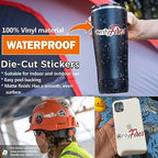 (3PCS) Only Fires Sticker Firefighter Helmet Hard Hat Fireman Stickers For Men Father Dad Adults Funny Decals Waterproof Vinyl Sticker for Water Bottle Tumbler Phone Case Cars Laptops Gifts (2 Inches)