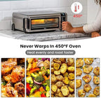 Replacement Air Fryer Basket for Ninja Foodi SP101 Air Fry Oven，Air Fryer Basket for Ninja Foodi Air Fryer Accessories,Stainless Steel Tray for Ninja Foodi SP100, SP101B1, SP101C