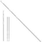 YEECHUN Professional 16.5 Foot Swimming Pool Pole Telescopic Heavy Duty Aluminum, Adjustable Length 6.5 to 16.5 Feet, Universal Pole for Skimmer Net Rake, Hooks, Vacuum Heads and Brushes