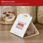 AMVOG Pantry Moth Glue Trap, Non-Toxic and Harmless, Easily Ensures Food Safety – Suitable for Home, Business, and Agricultural Settings, 16 Traps