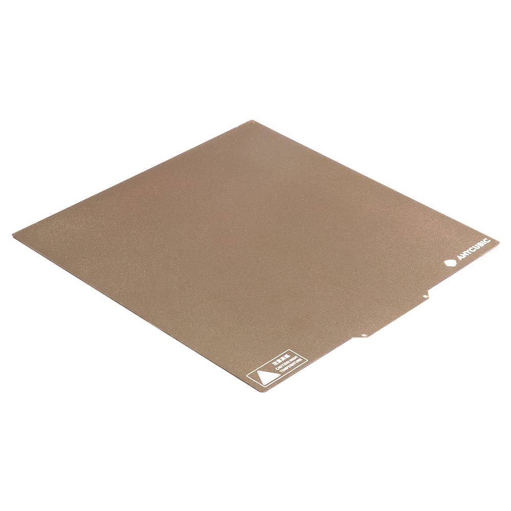 Anycubic Spring Steel Magnetic Platform 3D Printer Accessory, Durable and Tough Compatible with Anycubic Kobra Max 3D FDM 3D Printer
