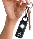 Original Defense® Siren Self Defense for Women - Personal Alarm for Women, Children, & Elderly - Recommended by Police - 130 dB Loud Self Defense Keychain Siren with LED Strobe Light (Black)