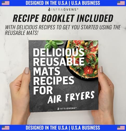 Air Fryer Rack Accessories for Ninja Foodi Smart XL 6-in-1 FG551 and Reusable Liner Accessory for Indoor Grill and Airfryer Cooking, Baking and Dehydrating, Stainless Steel, Paper Liner Replacement