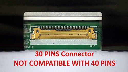 New LCD Replacement Screen (Non Touch) 15.6 Inch FHD 1920x1080 30 Pin Matte for Gateway GWTN156-7BK for Laptop/Display/Screen/LCD Application