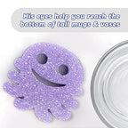 Scrub Daddy Sponge - Summer Shapes - Non- Scratch Scrubbers for Dishes and Home - 3ct