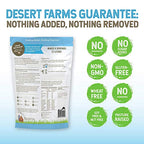 Desert Farms Organic Whole Camel Milk Powder Certified PALEO and KETO Allergen Free Non-GMO Easy to Mix Powder Milk - Excellent Replacement For Goat and Soy Milk - Packaged In The USA (200 Grams)