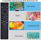 Replacement for Samsung Smart TV Voice Remote: Compatible with BN59-01385A(No Solarcell),for Most 2018 to 2023 Frame/Crystal/UHD/QLED/QLED/Curved 4K 8K TVs