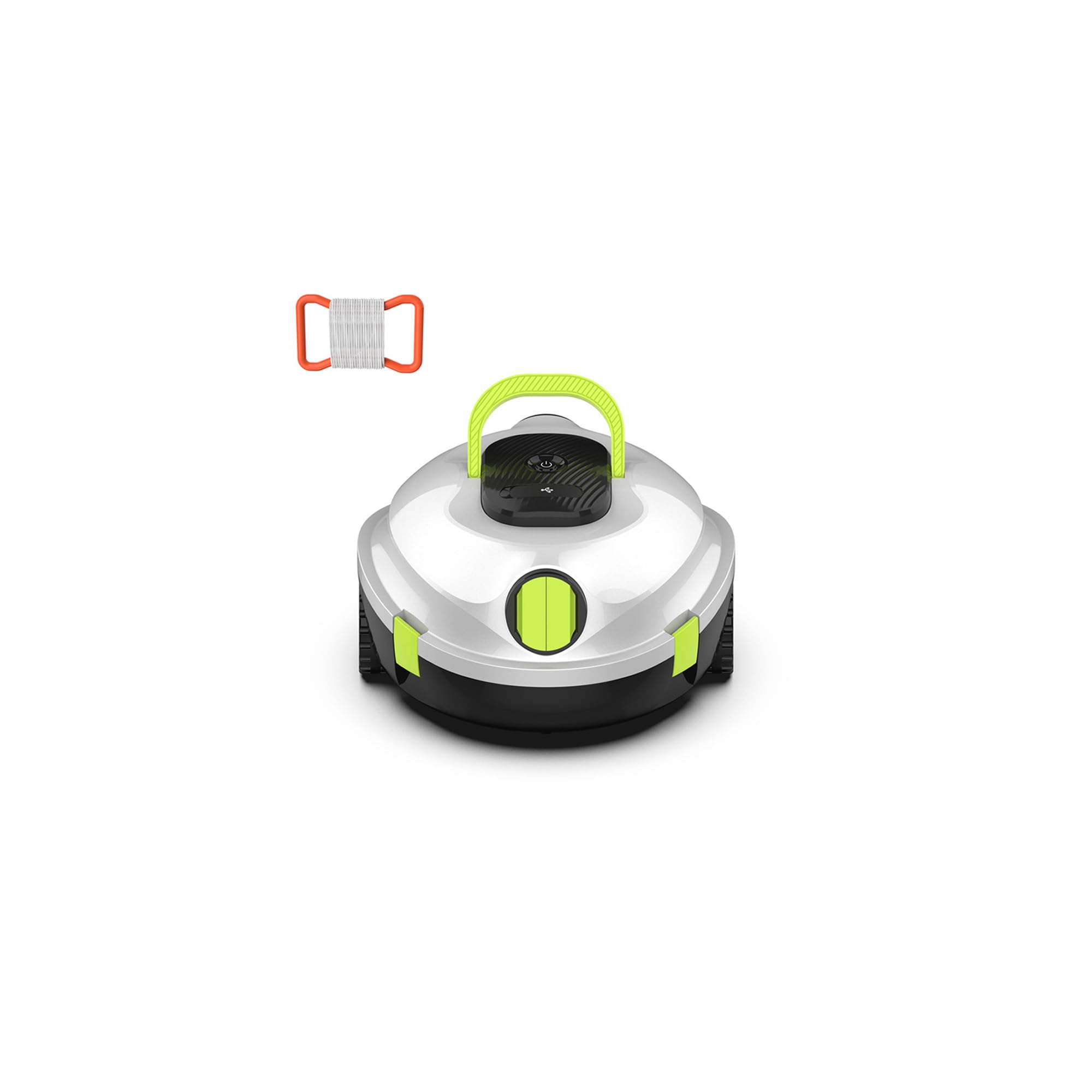 Y20 Cordless Robotic Pool Cleaner, Automatic Pool Vacuum for Above Ground & Inground Pool, 90 Min Runtime, Auto-Parking, Lightweight, Powerful Robot up to 1100 sq.ft