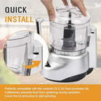 DLC-2AWBC-1 Food Processor lid Replacement for Cuisinart DLC-2A Mini Prep Plus Food Processor 3 Cup,Work Bowl Cover Models