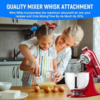 Mixer Whisk Attachment for Kitchenaid Stand Tilt-Head Wire Whip Accessories
