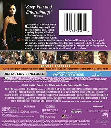 She's All That (Blu-ray + Digital)