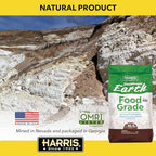 HARRIS Diatomaceous Earth Food Grade 10.5 LB, OMRI Certified, No additives or fillers