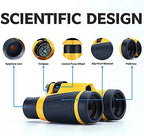 Compact Binoculars for Kids Bird Watching Hiking Camping Fishing Accessories Gear Essentials Best Toy Gifts for Boys Girls Children Toddler Waterproof 5X30 Optical Lens Including Compass
