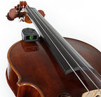 D'Addario Accessories Violin Tuner - Violin Accessories - Violin Clip On Tuner - Digital Violin Tuner - Padded Mount, Non Marring - Full Color LCD Display - Accurate & Easy to Use