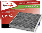 EPAuto CP182 (CF11182) Replacement for Honda Premium Cabin Air Filter includes Activated Carbon