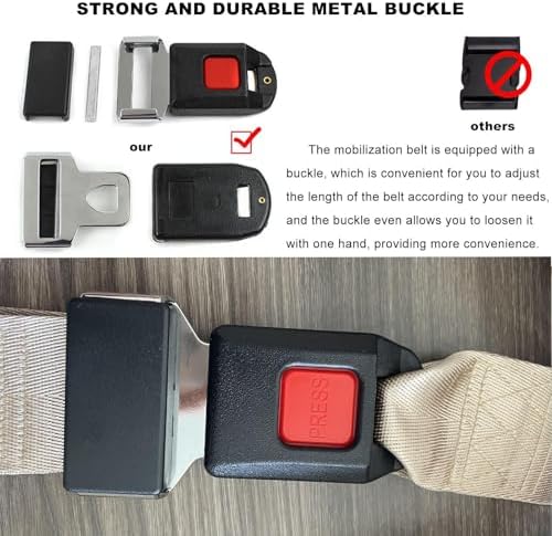 Mulligan Mobilization Belt- - Mobilization Belt for Manual Therapy; Physical Therapy Belts for Mulligan Mobilization Techniques - Highly Recommended by Physical Therapists
