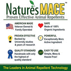Nature's MACE Mole & Vole Repellent 22lb Granular/Covers 17,600 Sq. Ft. / Keep Moles & Voles Out of Your Lawn and Garden/Guaranteed to Repel Moles/Safe to use Around Home, Children, & Plants