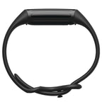 Fitbit Charge 5 Advanced Health & Fitness Tracker with Built-in GPS, Stress Management Tools, Sleep Tracking, 24/7 Heart Rate and More, Black/Graphite, One Size (S &L Bands Included)