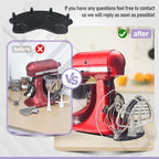 Stand Mixer Attachment Holders, Compatible with Kitchenaid Mixer & KitchenAid Flat Beater, Kitchen Accessory Organizer, Accessories for Storing Dough Hooks,Flat & Flex Edge Beater