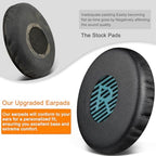 SOULWIT Ear Pads Cushions Replacement for Bose On-Ear 2 (OE2 & OE2i)/ SoundTrue On-Ear (OE)/ SoundLink On-Ear (OE) Headphones, Earpads with High-Hensity Noise Isolation Foam - OE2 PL Black