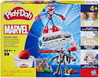 Play-Doh Marvel Spider-Man Launch & Slice Battle Playset with 2 Bendy Action Figures and 7 Accessories, Imagination Toys for Boys & Girls 4 Years & Up