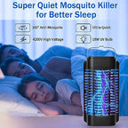 AURCAN Updated Bug Zapper Outdoor Indoor, Fly Zapper Outdoor Indoor, 4200V Waterproof Electric Mosquito Trap Outdoor, Mosquito Killer,Insect Fly Trap for Home Backyard Patio Garden