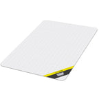 Vicwe Office Chair Mat for Carpet, 32'' x 48'' Computer Desk Chair Mat for Carpeted Floors, Easy Rolling Hard Mat for Office Chair on Carpets, Anti-Slip Carpet Protector Mat Clear, Ship Flat