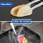SafBbcue Grill & Griddle Plate for Ninja Woodfire Pro Connect XL Ninja OG951 OG850 OG952 Grill Accessories, XSKGRIDLXL Flat Top 2-in-1 Plate for Ninja Woodfire OG800/900 Series, Non-Stick Griddle Pan