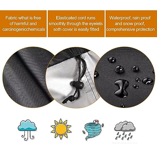 Wheelchair Cover,Electric Wheelchair Cover,Wheelchair Cover for Storage,Heavy Duty Waterproof&Dustproof Cover for wheelchair,Mobility Scooter,Prevent Rain Wind Dust Sun Uv, for indoor and outdoor